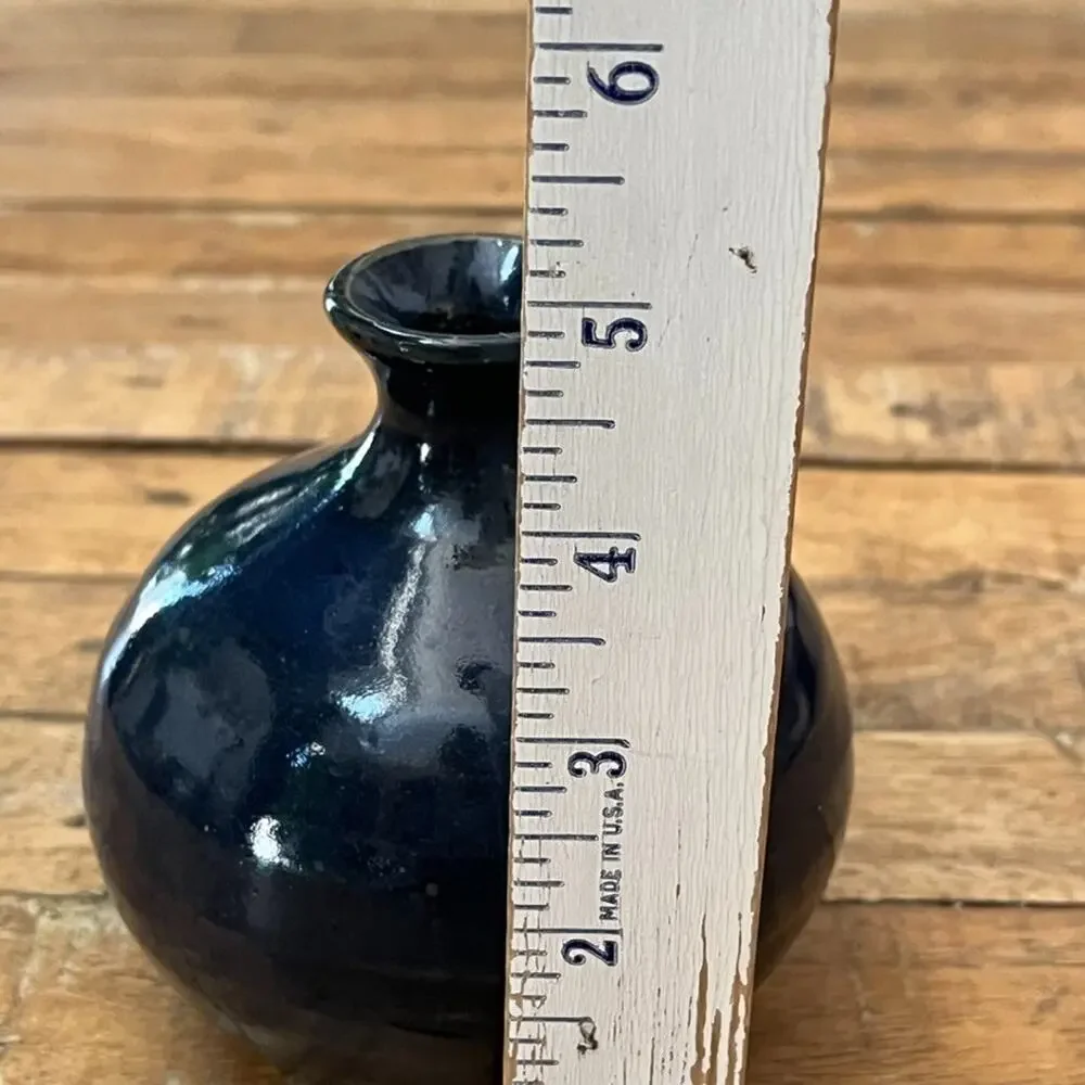Studio Art Pottery Bud Vase 4.75
